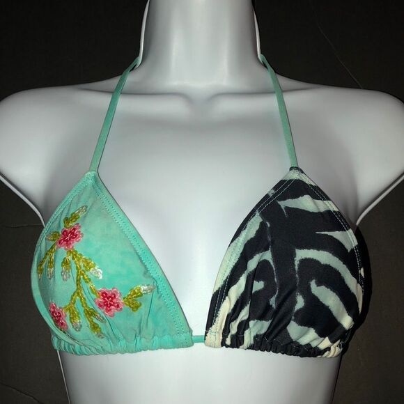 Luli Fama Triangle Bikini Top - Picture 1 of 7